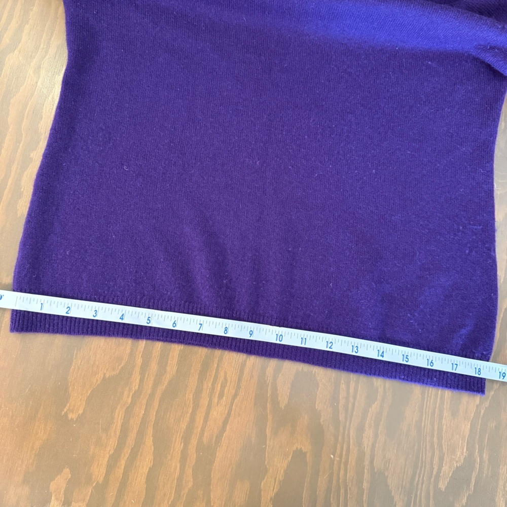 Bloomingdale’s Cashmere Turtleneck Sweater, XL - Picture 5 of 12